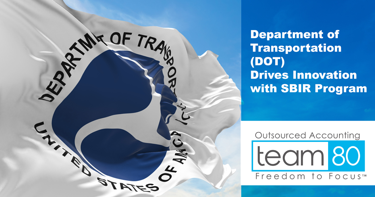 Drives Innovation with DOT SBIR Program Team 80
