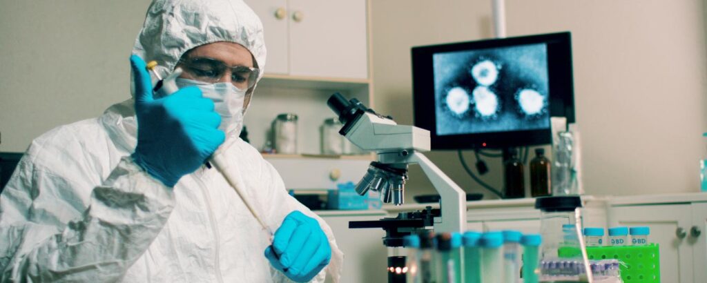 Centers for Disease Control and Prevention Doctor working