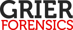 Grier-Forensics-Logo-Black-and-red Grier Forensics Logo
